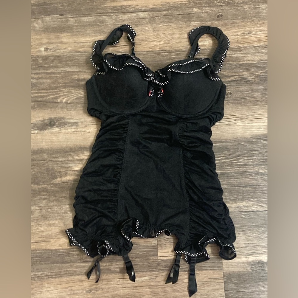 Victoria’s Secret ruffled slip dress